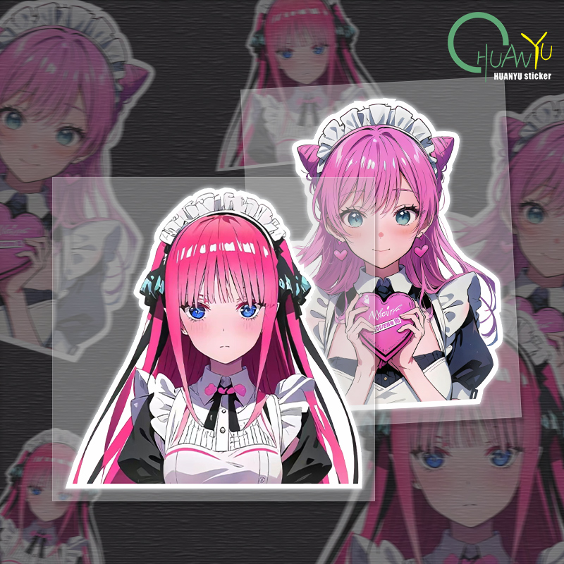 Motorcycle Gear Outlet - Jdm Schattig Meisje Anime Auto Sticker