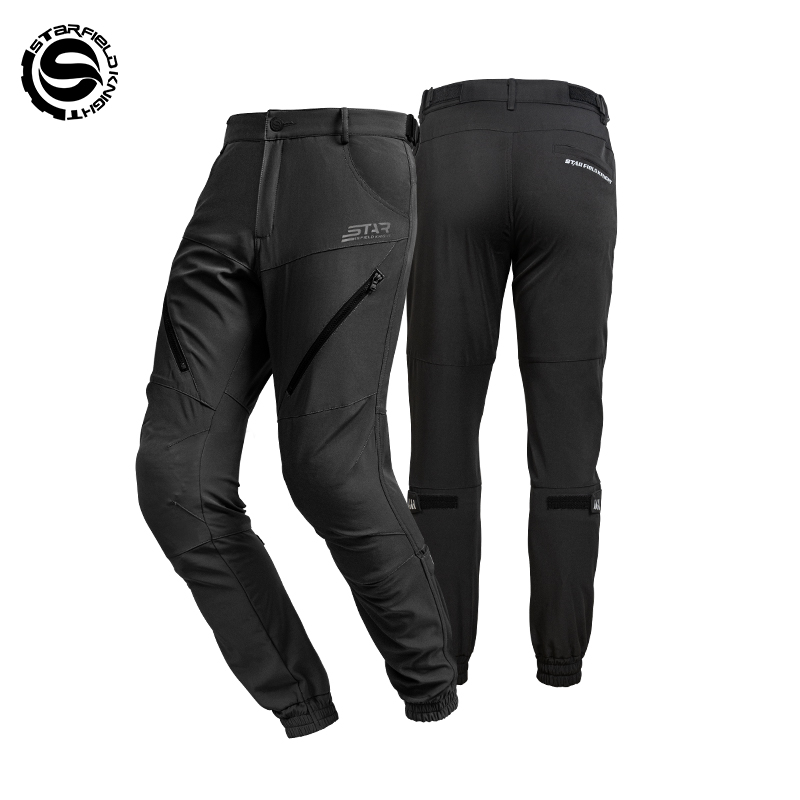 Motorcycle Gear Jeans - SFK Heren rijbroek Zomer ademende zwarte