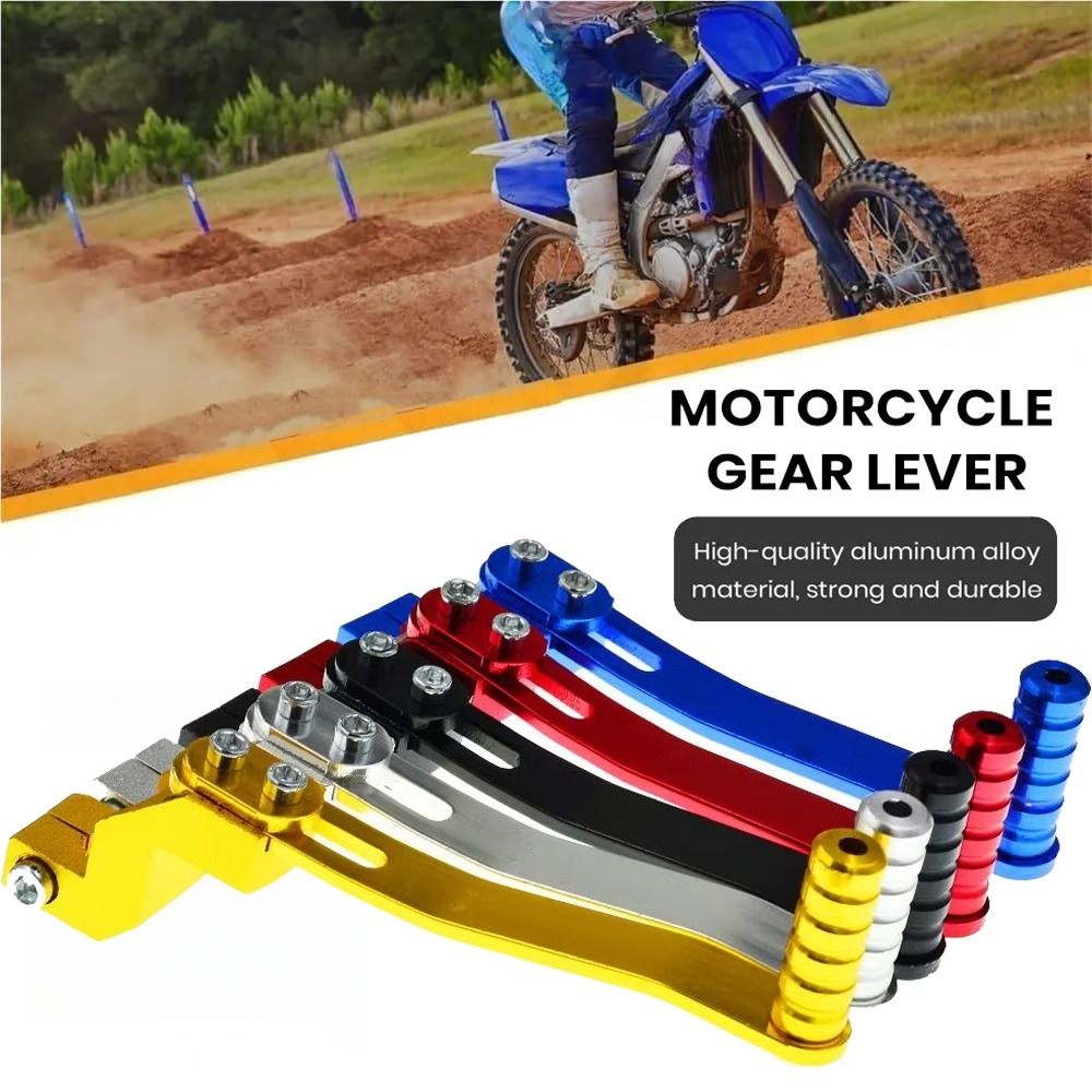 Motorcycle Gear Lever Extender - Universele CNC aluminium motorfiets versnellingspook verstelbare