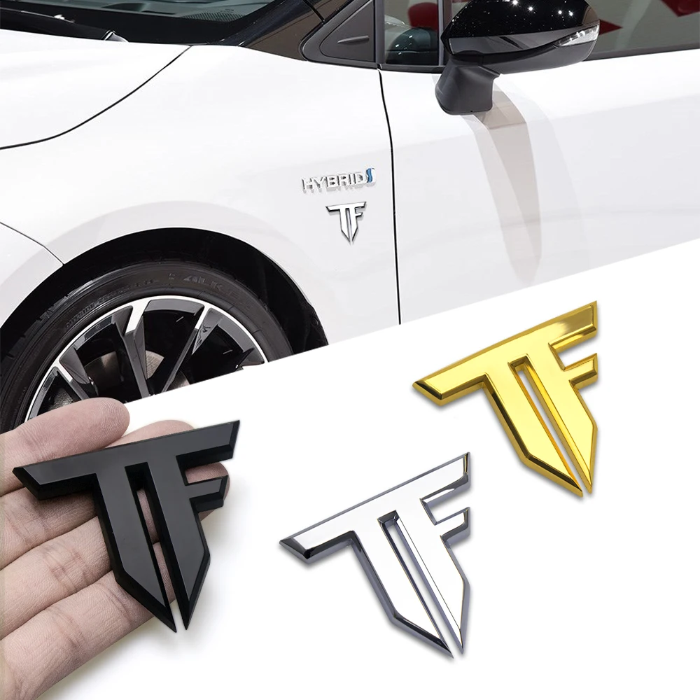 1 st 3D Metalen TF Embleem Bad - Motorcycle Gear Outlet recensie en prijs