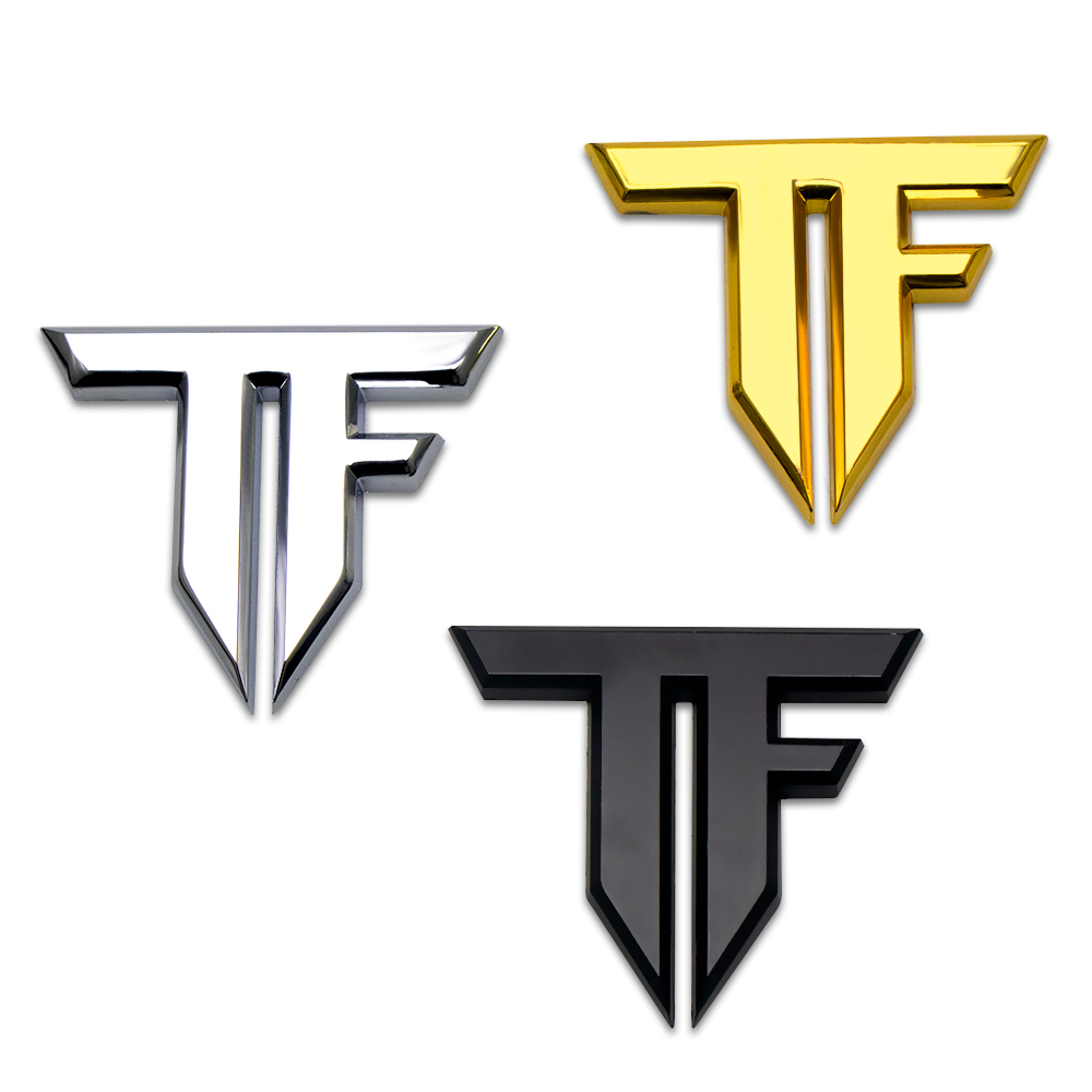 1 st 3D Metalen TF Embleem Bad - Motorcycle Gear Outlet recensie en prijs