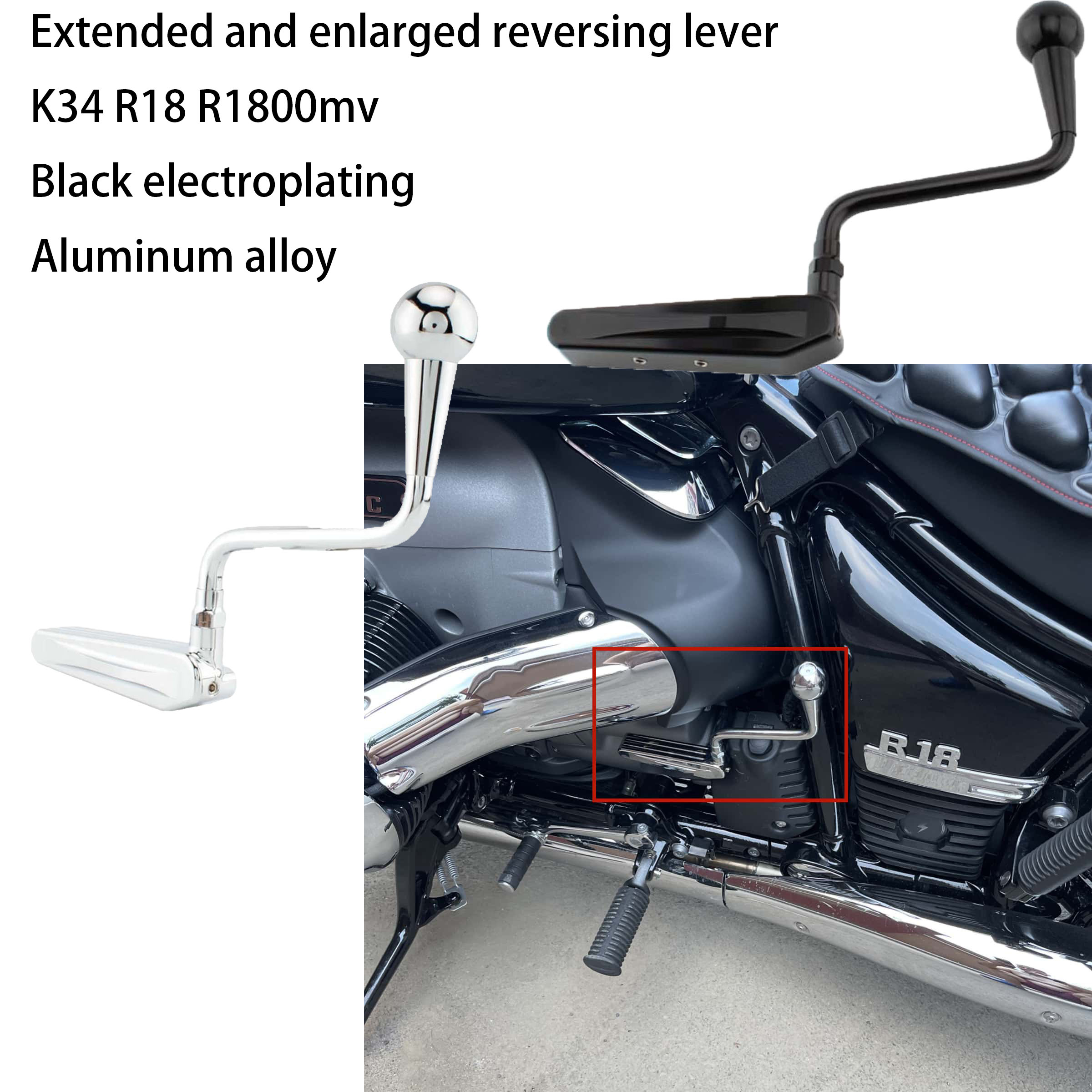Motorfiets Uitgebreide en verg - Motorcycle Gear Lever Extender recensie en prijs