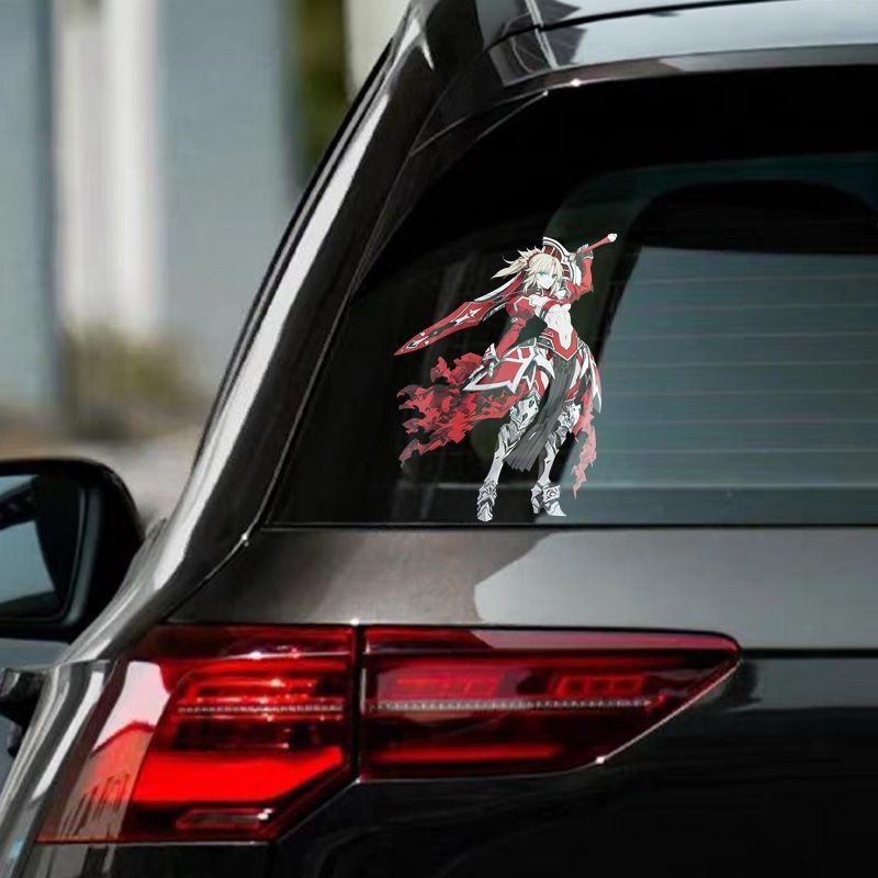 Fate Mordred Auto Stickers Ani - Motorcycle Gear Outlet recensie en prijs