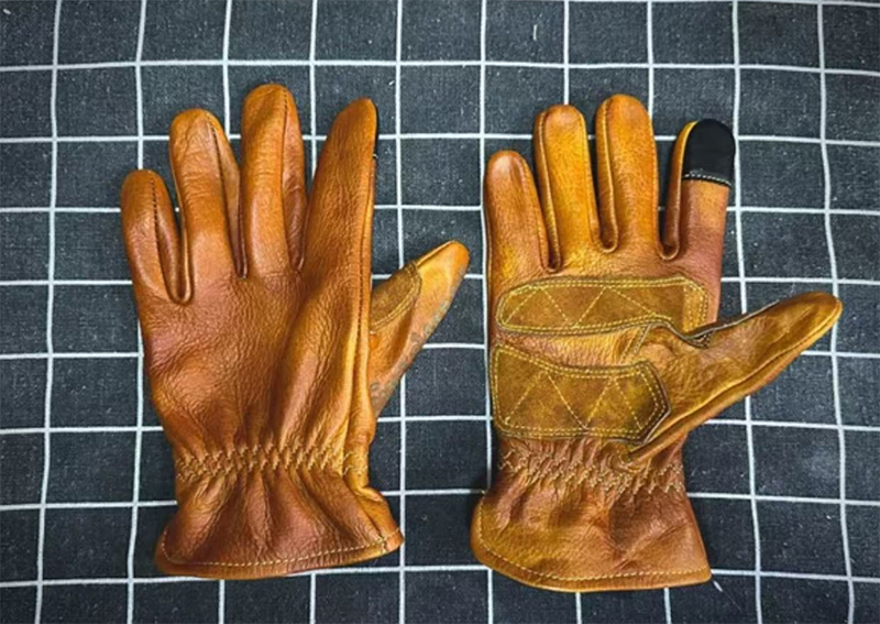 Handgemaakte lederen retro mot - Motorcycle Gear Full Set recensie en prijs
